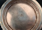Pokal/vas, Silver, stämplad: CG Hallberg, 700 gram, graverad.