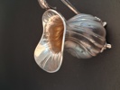 Kaffeservis. silver, 3 delar, 1550 gram, Rokokostil.