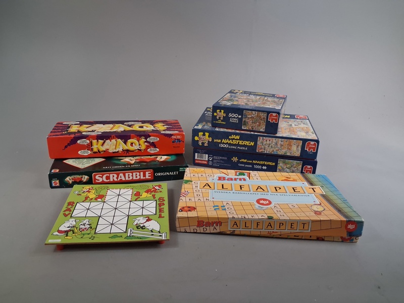 Diverse spel & Puzzle, pussel.