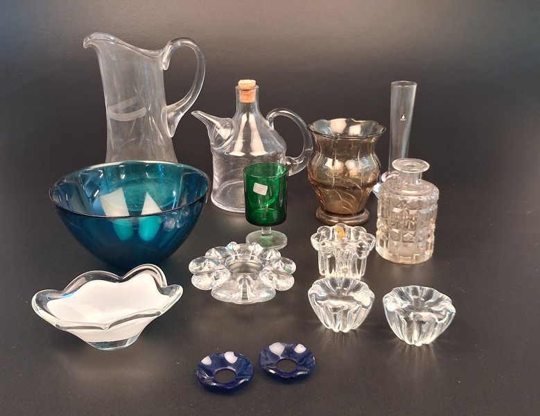 Diverse glas. 