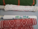 Diverse textil & nysilver m.m.