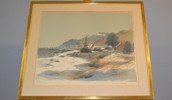 GUSTAV RUDBERG. Litografi, signerad & numrerad 324/360.