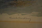 GUSTAV RUDBERG. Litografi, signerad & numrerad 324/360.