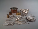 Diverse Nysilver, Koppar & Mässing.