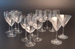 Diverse glas. 4 Olika formar.