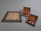 Schackspel & pjäser. Asiatisk.