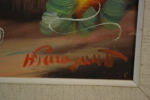 HUGO PALMQVIST. Olja på duk, signerad.