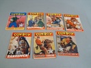7 Cowboy serietidningar 1954 & 1957.