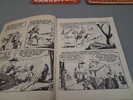 7 Cowboy serietidningar 1954 & 1957.