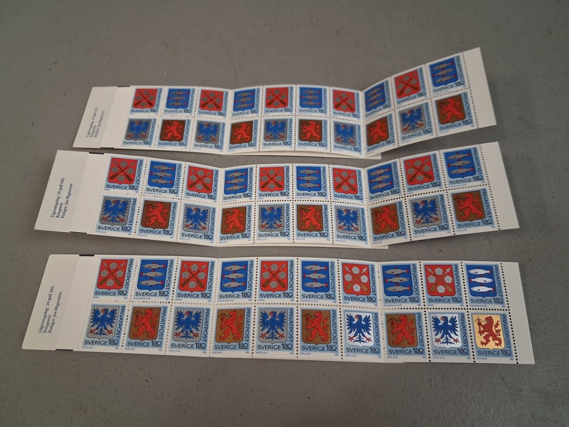 60 Postfriska rabattfrimärken, nominalvärde 2640kr.