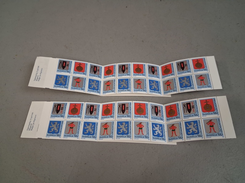 40 Postfriska rabattfrimärken, Nominalvärde 1760kr.