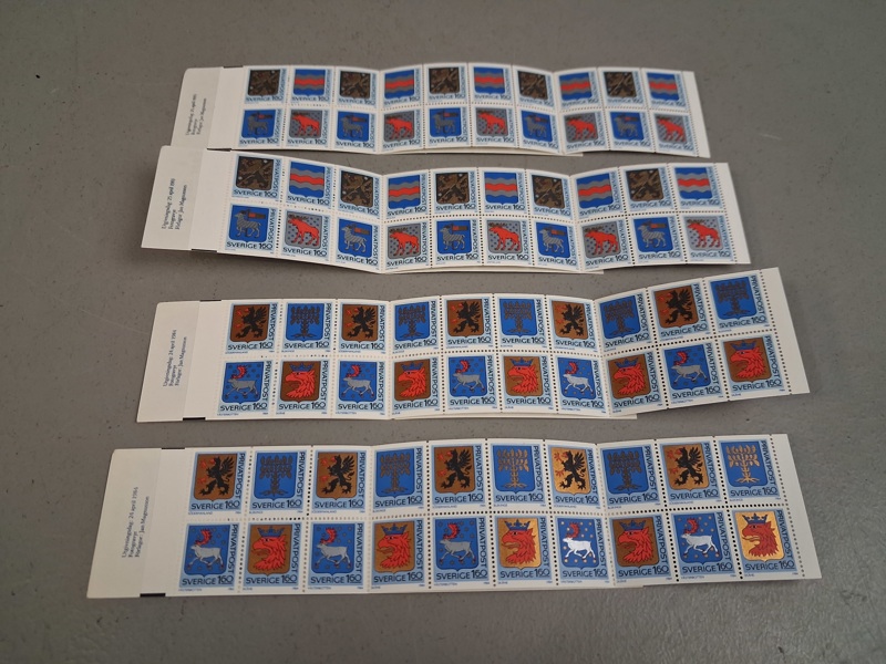 80 Postfriska rabattfrimärken, Nominalvärde 3520kr.