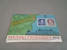 Årssatser. 7st, 1981-1987, Postfriska frimärken, Nominalvärde ca: 900kr.
