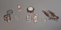 Smycken. Silver, 19,5gram, syratestat.