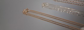 Halsband. Silver, 21,5gram, syratestat.