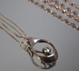 Halsband. Silver, 21,5gram, syratestat.