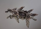 Brosch. Silver, 21,3gram. Syratestat.