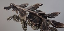 Brosch. Silver, 21,3gram. Syratestat.