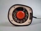 Kobratelefon. LM Ericsson, 1950-talet.