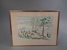 ASTRID BERGMAN TAUBE (1898-1980). Litografi, signerad & numrerad 59/210.