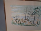 ASTRID BERGMAN TAUBE (1898-1980). Litografi, signerad & numrerad 59/210.