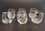 Diverse. Bl.a Wiskey glas Saga form m.m.