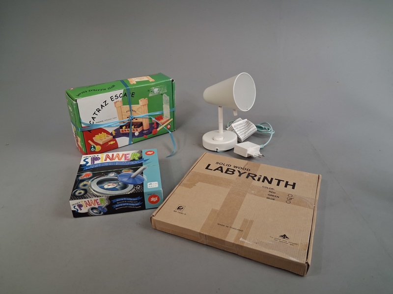Väggbelysning & spel.
