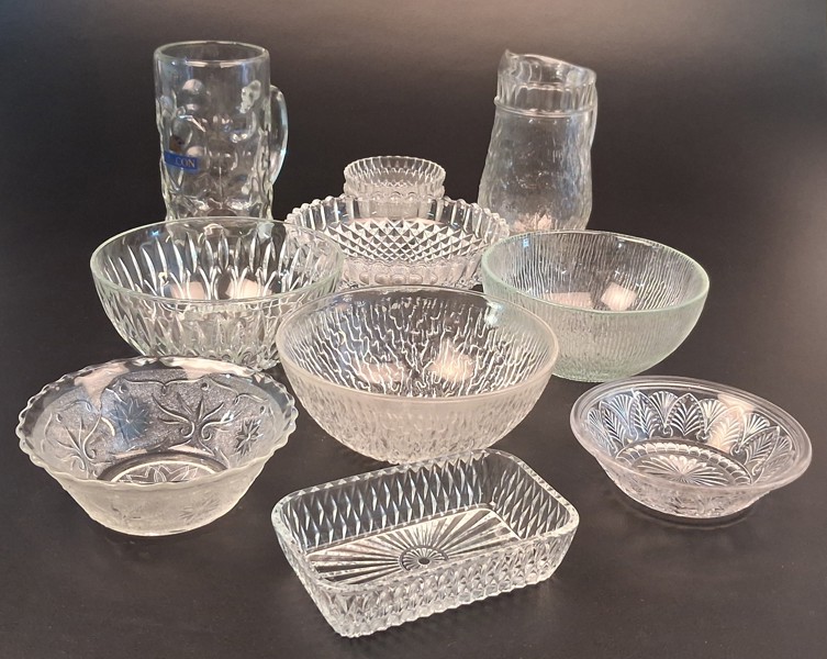 Diverse glas.