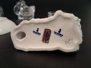 Porslin & glas. Bl.a Royal Copenhagen, Lladro, Skruf m.m.