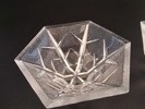 GÖRAN WÄRFF. 2 Skålar, "Snowflake". Kosta.