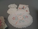 Diverse textil dukar m.m.