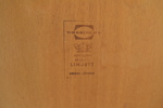 ANDERS LÖFGREN. Soffbord, "Linjett", Bra Bohag, Tingströms, 1900-talet.