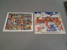 Diverse julkalendrar. 1970/80-talet, mestadels 70 talet.