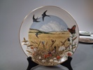 PETER BANETT. 12 Samlartallrikar, Royal Worcester.