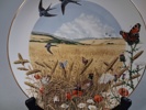 PETER BANETT. 12 Samlartallrikar, Royal Worcester.