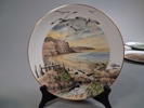 PETER BANETT. 12 Samlartallrikar, Royal Worcester.
