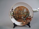 PETER BANETT. 12 Samlartallrikar, Royal Worcester.