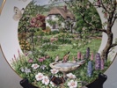 PETER BANETT. 12 Samlartallrikar, Royal Worcester.