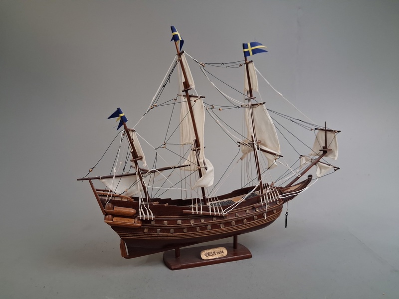 Modellskepp. Vasa 1628.