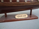 Modellskepp. Vasa 1628.