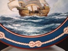 6 Samlartallrikar, "Skepp", Royal Doulton.