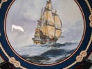 6 Samlartallrikar, "Skepp", Royal Doulton.