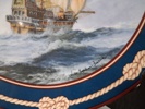 6 Samlartallrikar, "Skepp", Royal Doulton.