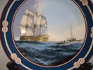 6 Samlartallrikar, "Skepp", Royal Doulton.