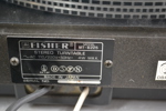 Skivspelare. FISHER MT-6225.