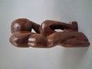 Träskulptur.