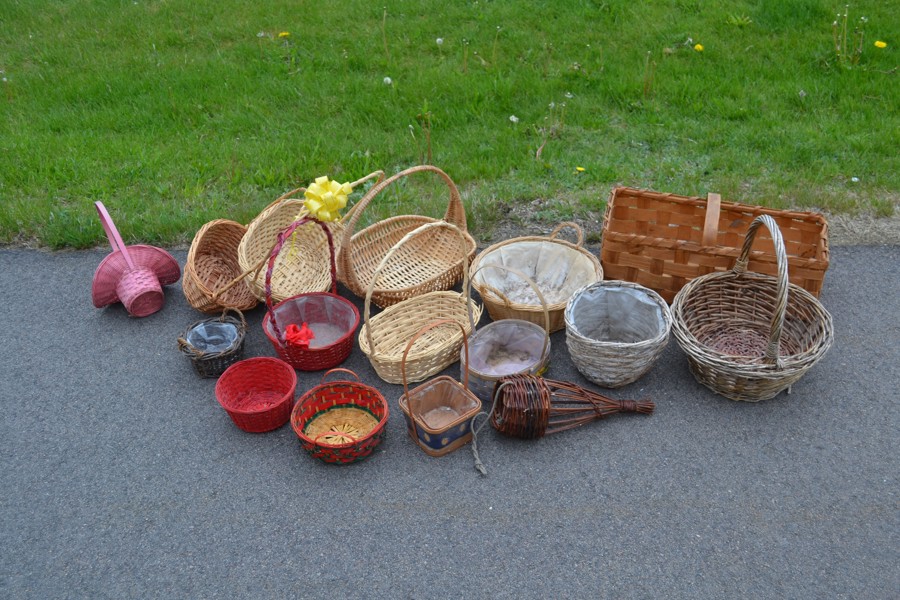 Diverse korgar.
