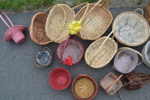 Diverse korgar.
