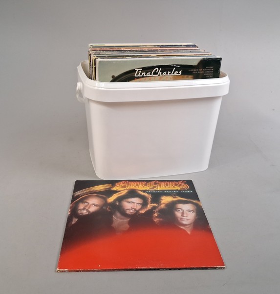 Diverse vinylskivor.