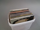 Diverse vinylskivor.